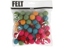 Creativ Company Filzkugeln 20 mm farbig