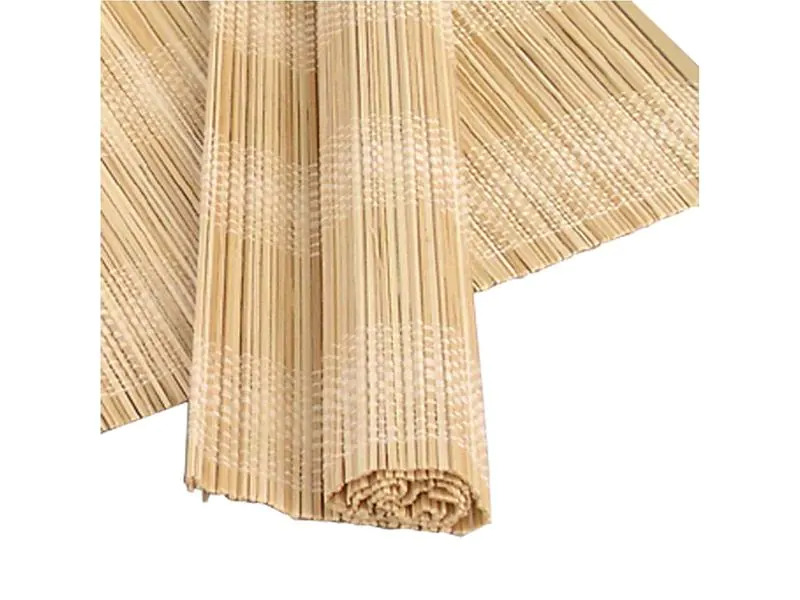 Creativ Company Filzunterlage Bambusmatte 4 Stück, Beige