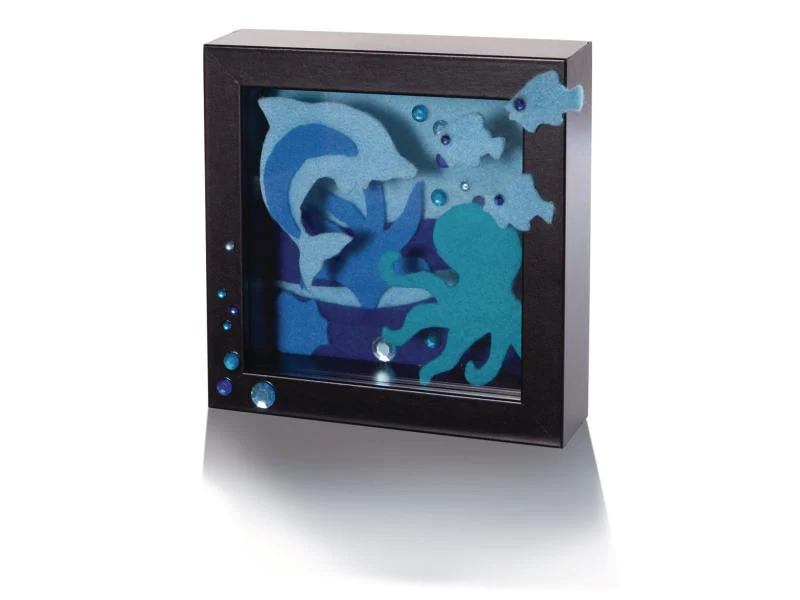 Folia Bastelfilz Ton in Ton Blau