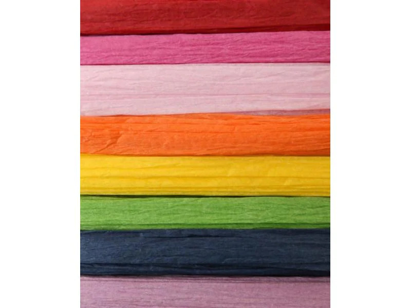 I AM CREATIVE Raffia-Bast 2500 cm Mehrfarbig, 8 Stück