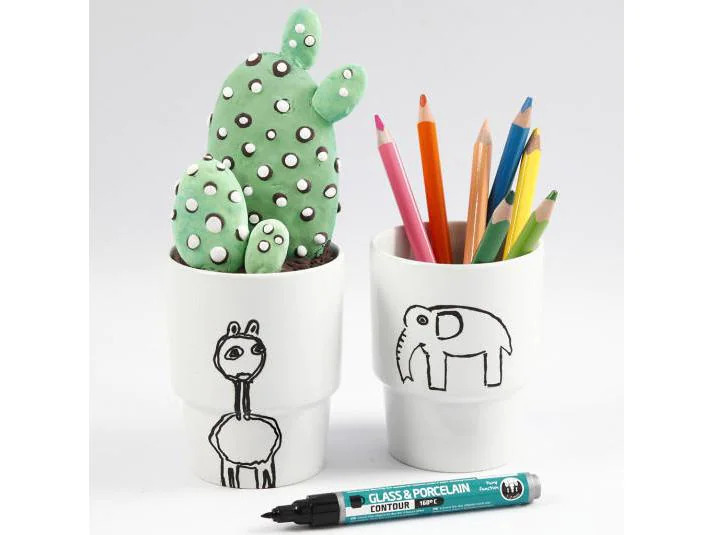 Creativ Company Becher Weiss