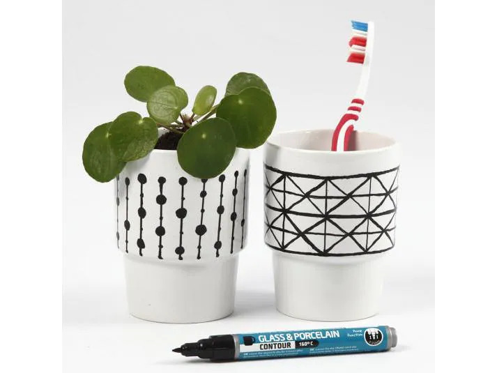 Creativ Company Becher Weiss