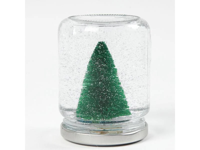 Creativ Company Glas mit Deckel 100 ml 12 Stück