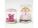 Creativ Company Glas mit Deckel 100 ml 12 Stück