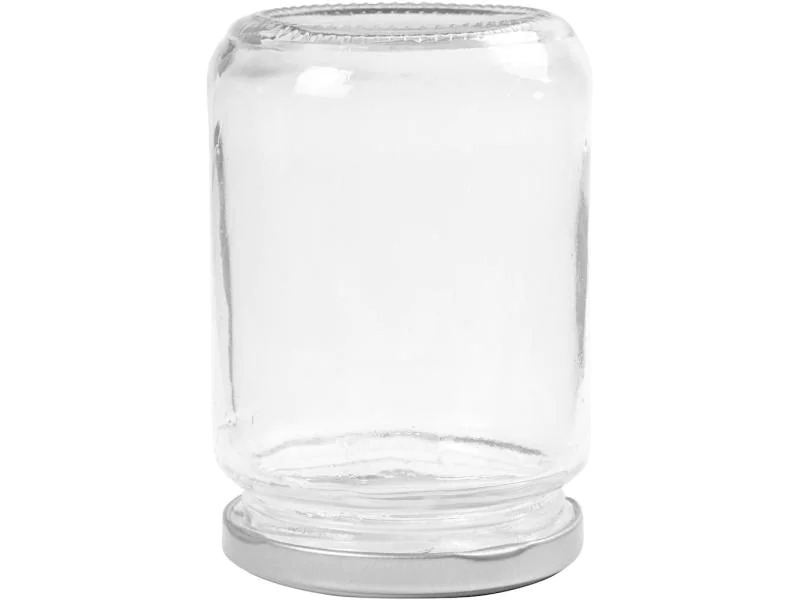 Creativ Company Glas mit Deckel 11 cm 6 Stück