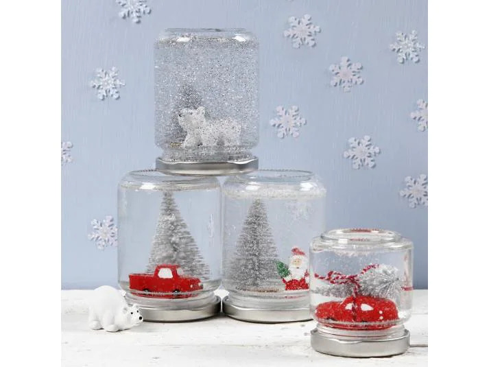 Creativ Company Glas mit Deckel 240 ml 12 Stück