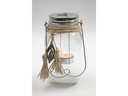 Creativ Company Kerzenhalter Glas, 10x18 cm, 1 Stk.