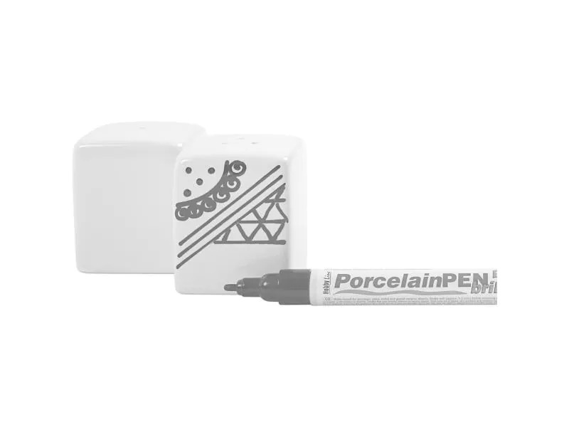 Creativ Company Salz- und Pfefferstreuer Weiss, 6 Paar
