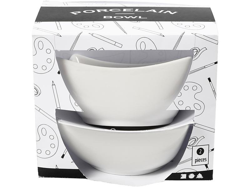 Creativ Company Schale 2 Stück, 4.5 cm (H), 10 cm (D)
