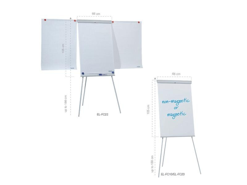 Franken Flipchart X-tra!Line Standard Plus 68 cm x 105 cm