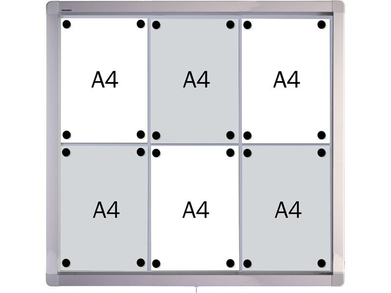 Franken Schaukasten ECO Magnetisch 6 x A4