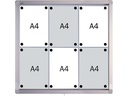 Franken Schaukasten ECO Magnetisch 6 x A4