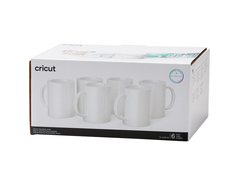 Cricut Tasse Infusible Ink / Mug Press 440 ml, 6 Stück