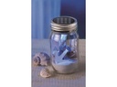 Glorex Glas mit Deckel Lili Rose 650 ml 1 Stück