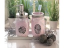 Glorex Glas-Aufsatz Lili Rose Seifenspender