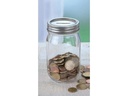 Glorex Glas-Aufsatz Lili Rose Spardose