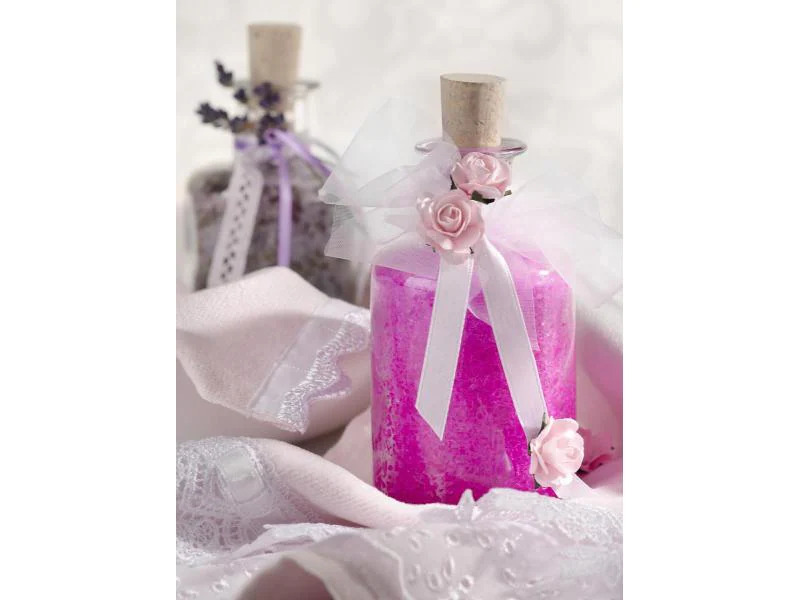 Glorex Glasflasche mit Korken
