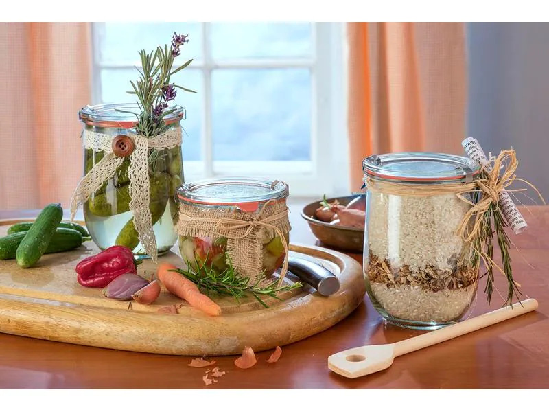 Weck Glasgefäss  Tulpenrand 1 Stück