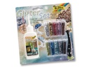 Folia Glitzerset Flocken, 10 Farben