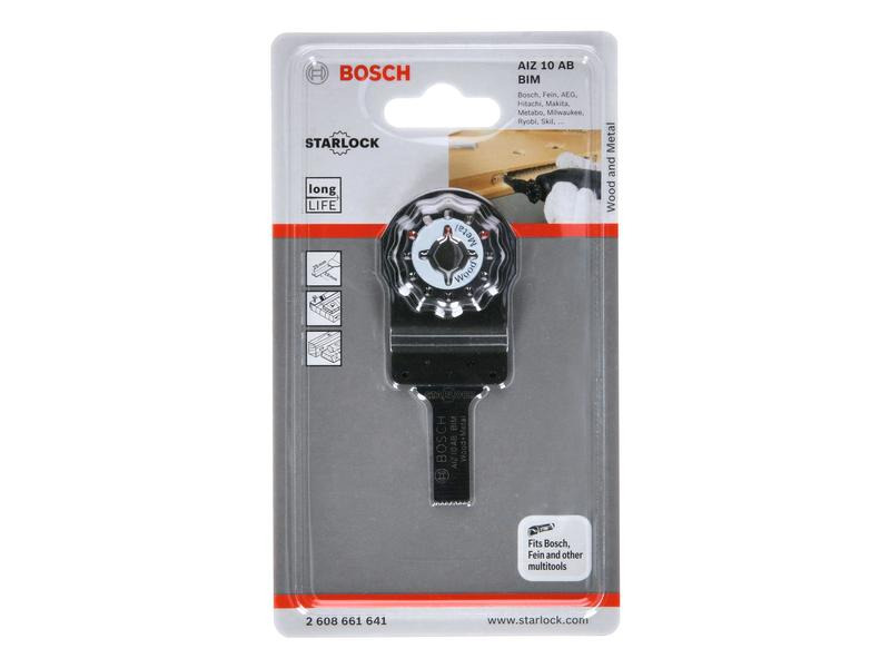 Bosch Professional BIM Tauchsägeblatt AIZ 10 AB Holz &amp; Metall, 10 x 20 mm