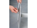 Franken Prospektständer Standard 125 cm, A4, hochkant