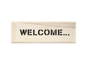 Creativ Company Holzartikel 10 x 30 cm Holzschild