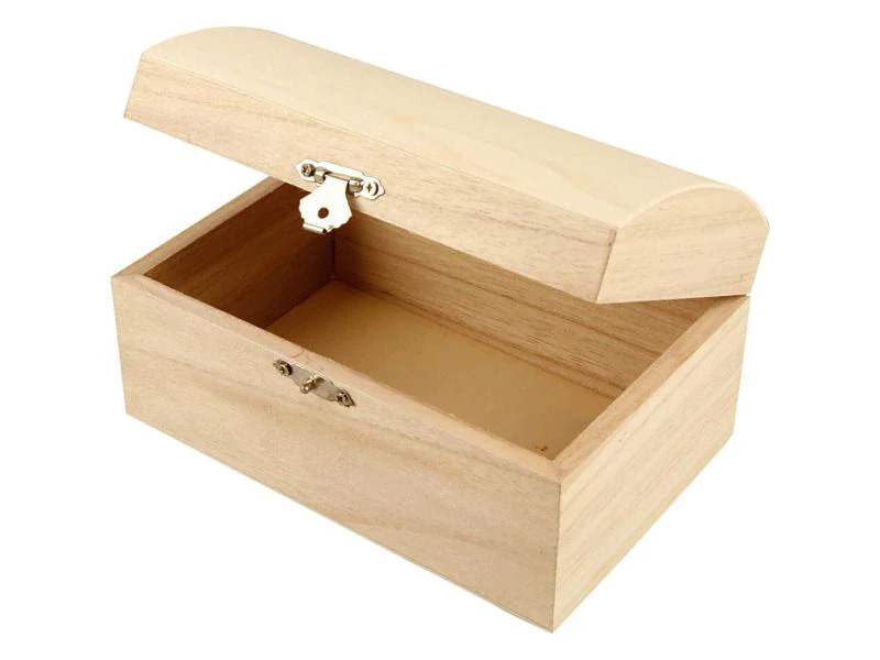 Creativ Company Holzartikel 16.5 x 11 x 8.55 cm Truhe