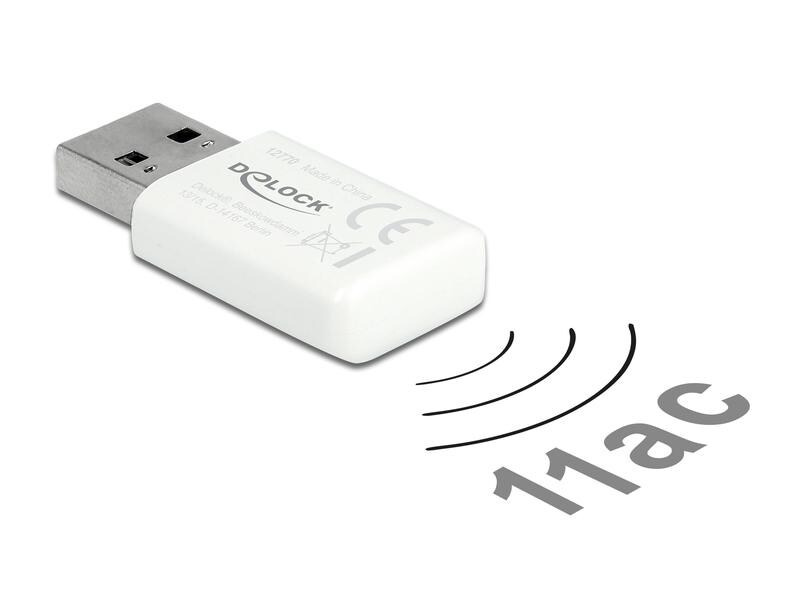 Delock WLAN-AC USB-Adapter 12770 mit WLAN