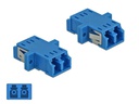 Delock LWL-Kupplung LC – LC Duplex Singlemode 2 Stück