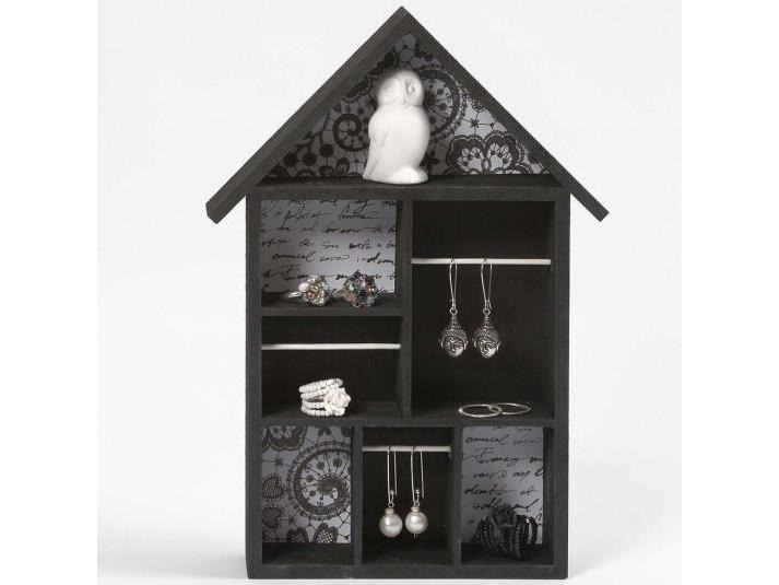 Creativ Company Holzartikel 30 cm Setzkasten Haus