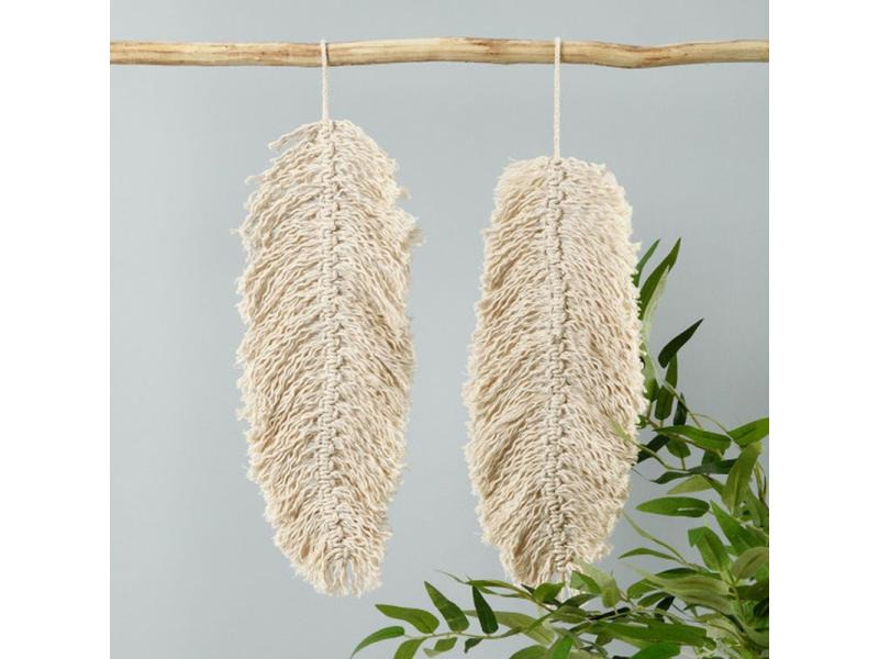 Creativ Company Holzartikel 60 cm Stock mit 2 Metallösen