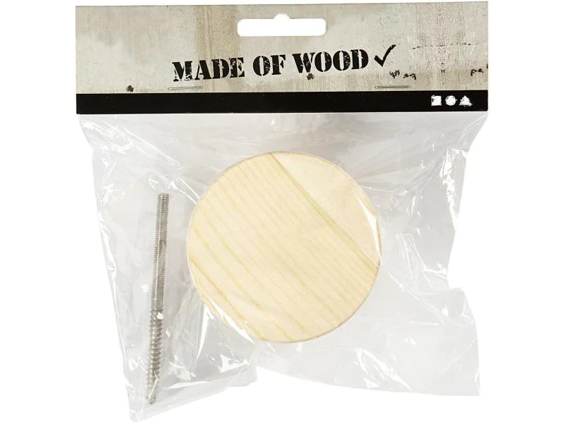 Creativ Company Holzartikel 7 cm Garderobenhaken