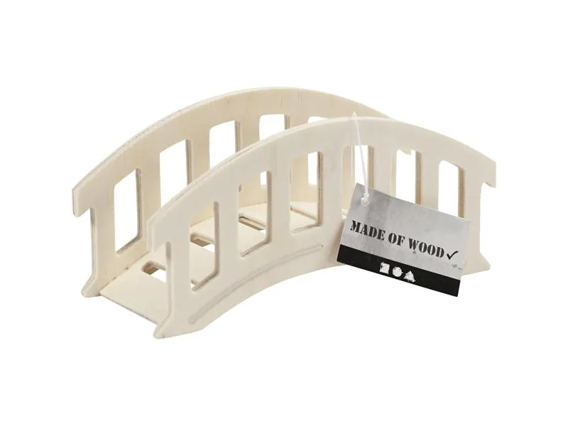 Creativ Company Holzartikel Brücke