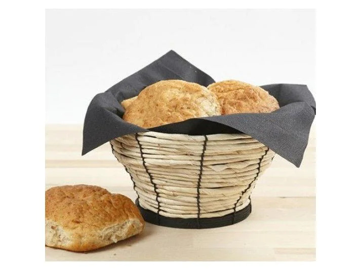 Creativ Company Holzartikel Korbflecht – Boden Ø 12 cm