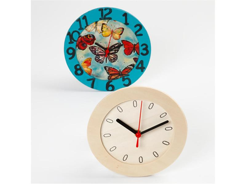 Creativ Company Holzartikel Uhr