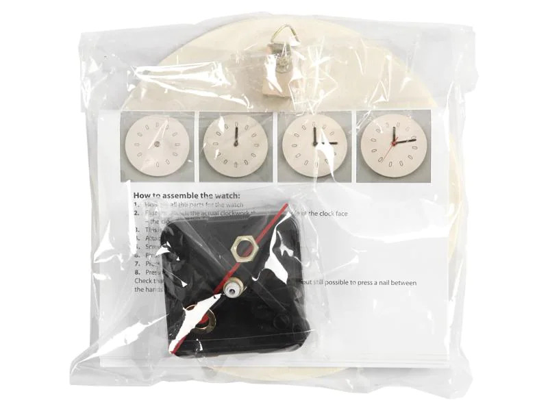 Creativ Company Holzartikel Uhr