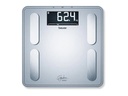 Beurer Körperanalysewaage BF 405 Signature Line, Silber