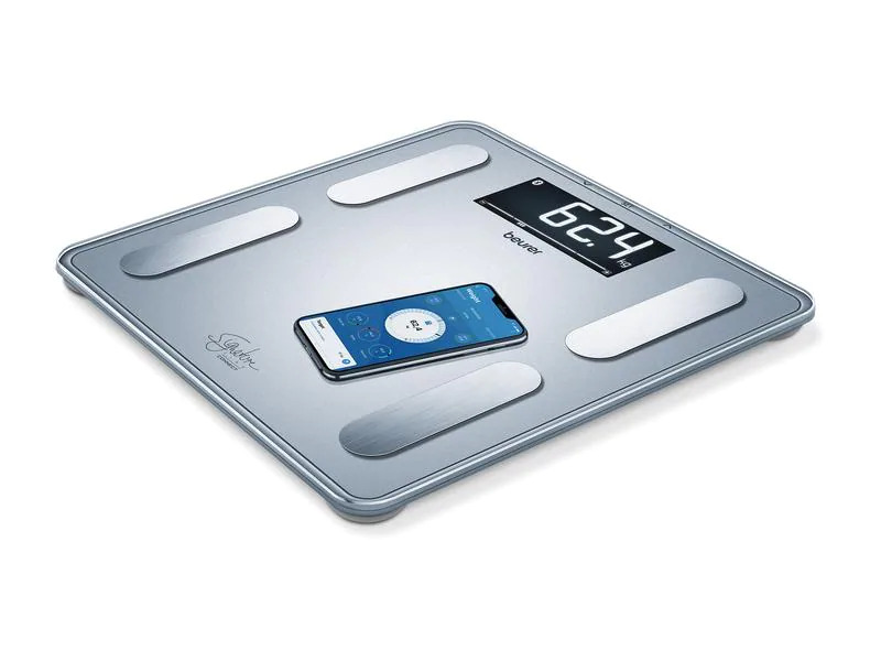 Beurer Körperanalysewaage BF 405 Signature Line, Silber