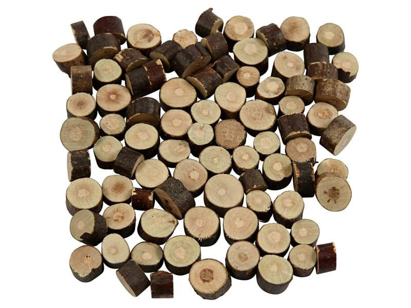 Creativ Company Holzkleinteile Ø 0.7-1 cm