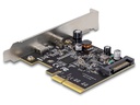 Delock PCI-Express-Karte 90074 2x USB Typ-C