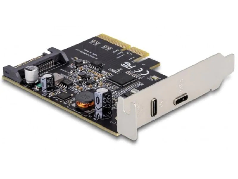 Delock PCI-Express-Karte 90074 2x USB Typ-C