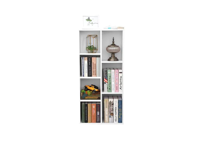 VASAGLE Regal für Bücher Weiss