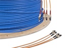 Lightwin LWL-Verlegekabel 12xLC-LC, MM, OM3, 10m