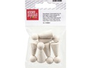 Knorr Prandell Holzkleinteile 3.7 cm Figurenkegel, 6 Stück