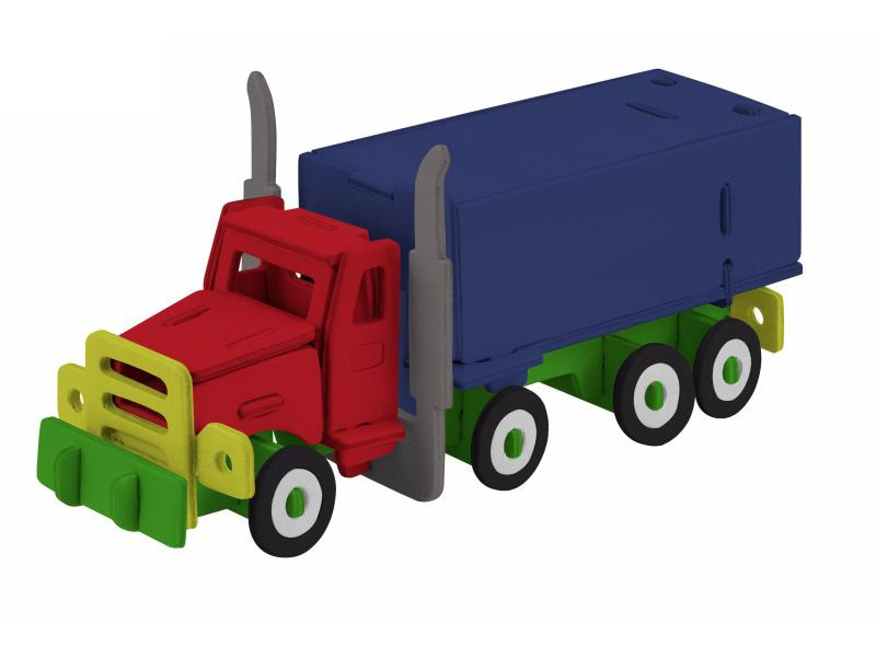 Marabu Holzartikel 3D Puzzle, Truck