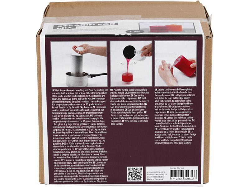 Creativ Company Wachs Paraffin 1 kg Granulat