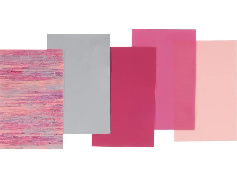 Knorr Prandell Verzierwachs 175 x 80 x 0,5 mm Rosa