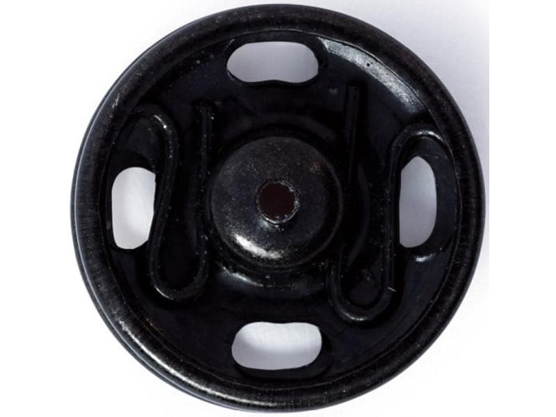 Prym Druckknöpfe Ø 13 mm, Schwarz, 6 Stück