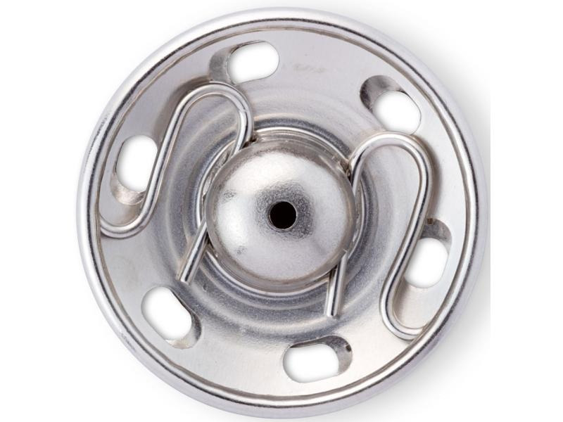 Prym Druckknöpfe Ø 15 mm, Silber, 6 Stück