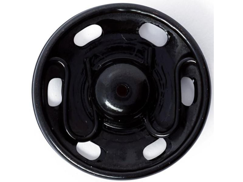 Prym Druckknöpfe Ø 21 mm, Schwarz, 3 Stück